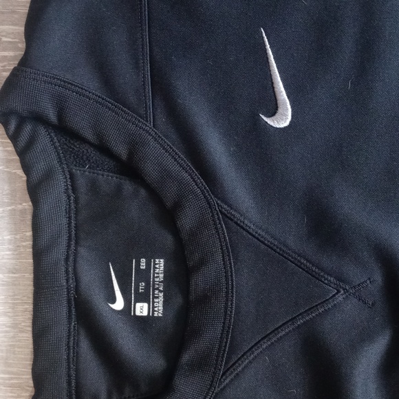 Nike Mens XXL Long sleeve black sweatshirt - Picture 3 of 4